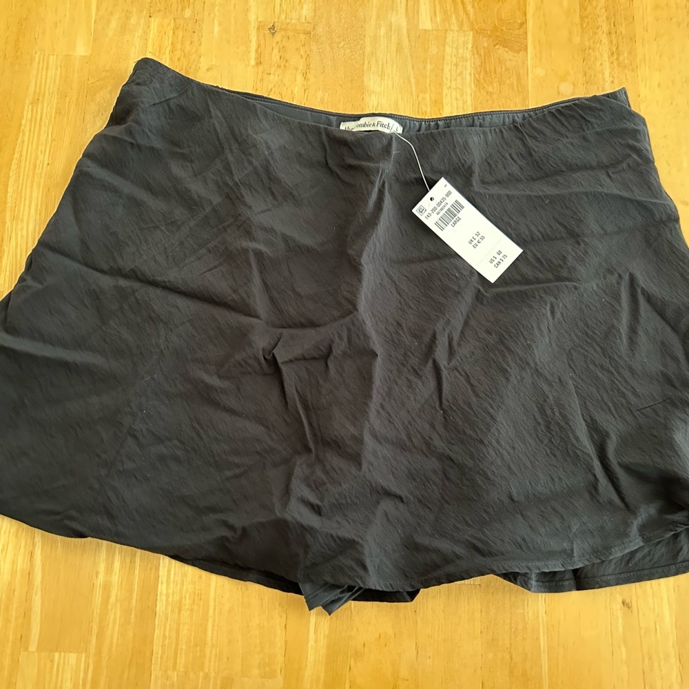 Abercrombie & Fitch Black Skort Skirt